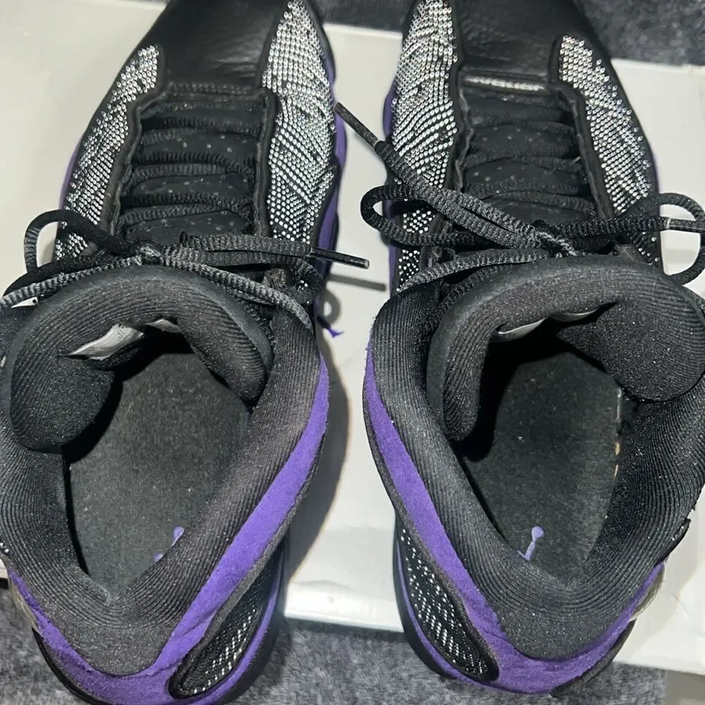 Air Jordan Retro 13 Court Purple Black